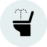 暖房付シャワートイレ